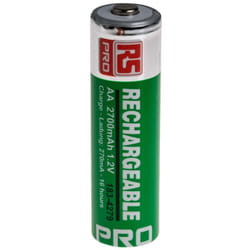 Batteries AA rechargeables 2.7Ah RS PRO, NiMH, 1.2V ( Prix pour Paquet de 4 )