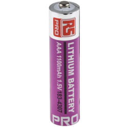 Pile aaa Rs Pro Lithium Fer Disulfide, 1.1Ah 1.5V ( Prix pour 1 )