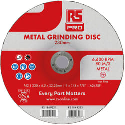 Disque abrasif Rs Pro P120, ø 230mm, par 1 ( Prix pour 1 )