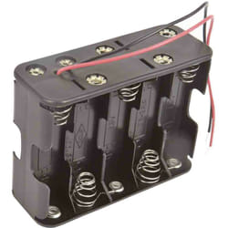 Porte-pile 10 x Rs Pro aa, raccordement Fils ( Prix pour 1 )