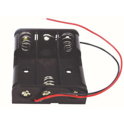 Porte-pile 3 x Rs Pro aa, raccordement Fils ( Prix pour 1 )