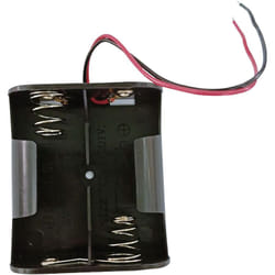 Porte-pile 2 x Rs Pro c, raccordement Fils ( Prix pour 1 )