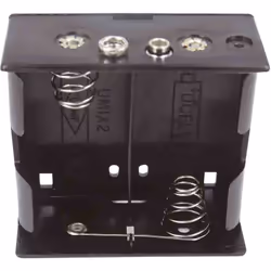 Pour taille de batterie = D Nombre d'éléments = 2 Montage = Montage rapide Type = Batterie de sauvegarde Dimensions = 71.2 x  ...
