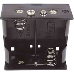 Porte-pile 2 x Rs Pro d, raccordement Montage rapide ( Prix pour 1 )