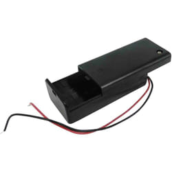 Porte-pile Rs Pro 9 v PP3, raccordement Fils ( Prix pour 1 )