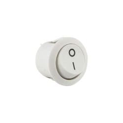 Rs Pro - Interrupteur à bascule Blanc Unipolaire à une direction On-None-Off ( Prix pour 1 )