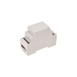 Rs Pro - Boîtier pour rail din Boîtier modulaire, Dimensions 34.4 x 88.8 x 62.8mm ( Prix pour 1 )