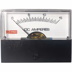 Valeur maximum = 15 (Input)A Type de courant = V c.c. Elément mobile = Bobine mobile Hauteur de découpe = 57mm Largeur de déc ...