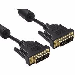 Type de câble = DVI-D vers DVI-D Genre du connecteur A = Mâle Genre du connecteur B = Mâle Longueur = 1m Matériau de la gaine ...