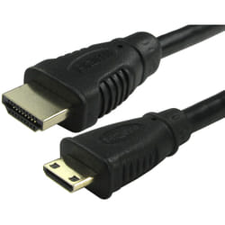 Rs Pro - Câble hdmi 3m, hdmi à mini hdmi, Mini HDMi Mâle hdmi Mâle ( Prix pour 1 )