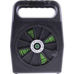 Rs Pro - Enrouleur cordon de test Vert, 50m, Connecteurs 4mm, cat iii 600V ( Prix pour 1 )