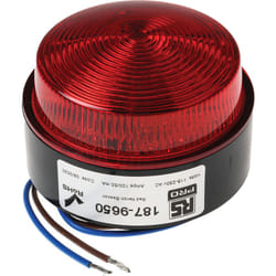 Rs Pro - Balise clignotante au Xénon Rouge 115 230 v c.a. ( Prix pour 1 )