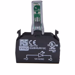 Type de bloc = Bloc lumineux Tension Nominale = 24V c.a. / V c.c. Type d'éclairage = LED LED incluse = Oui