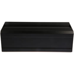 Rs Pro - Boîtier dissipateur en Aluminium extrudé, 300 x 100 x 86mm, Noir IP40 ( Prix pour 1 )