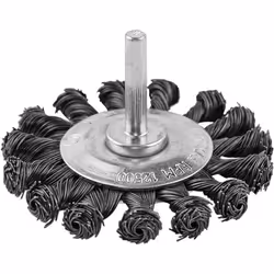 La brosse circulaire à nœud rotatif à montage sur axe de RS Pro a un diamètre de 75 mm. Le fil de nœud torsadé est idéal pour ...