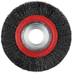 Rs Pro - Brosse abrasive Biseauté Acier Diam 150mm ( Prix pour 1 )