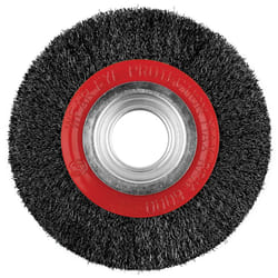 Rs Pro - Brosse abrasive Biseauté Acier Diam 125mm ( Prix pour 1 )