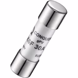 Gamme de courant = 30A Taille de fusible = 10 x 38mm Vitesse de fusion = gPV Plage de tension = 600V Longueur hors tout = 38m ...