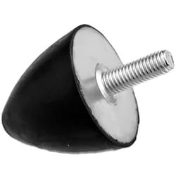 Rs Pro - Butée d'arrêt M6 ø 20mm en Caoutchouc ( Prix pour Paquet de 4 )