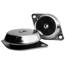Plot antivibratoire mâle RS PRO M12 Ø 93mm en Caoutchouc ( Prix pour Paquet de 4 )