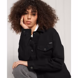 Veste en jean femme Superdry Boyfriend