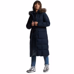 Manteau fausse fourrure femme Superdry Everest
