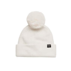 Bonnet Superdry heritage ribbed beanie Femme Blanc