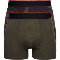 Boxer Superdry Pack x2 front logo Homme Camouflage