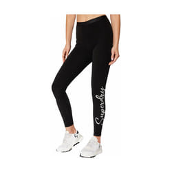 Legging Superdry Scripted graphic Femme Noir