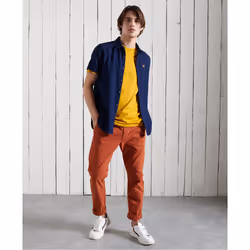 T-Shirt Frontier Box Fit Coton Jaune