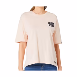 T-shirt droit style militaire femme Superdry Narrative