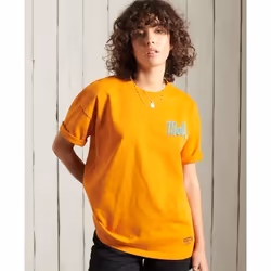 T-shirt oversize à motifs femme Superdry Workwear
