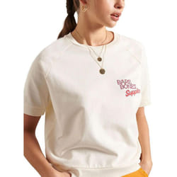 Sweat court ras-du-cou femme Superdry Workwear