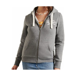 Sweat Superdry Original vintage Femme Gris