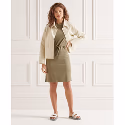 Robe t-shirt avec cordon de serrage femme Superdry Ecovero