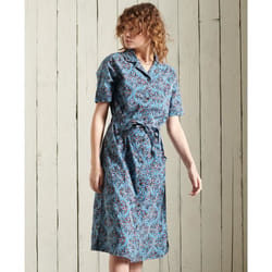 Robe chemise imprimée femme Superdry