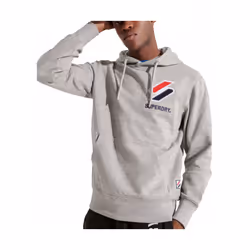 Sweat Superdry Sportstyle Homme Gris