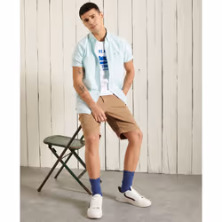Chemise classique Superdry Oxford University en coton bio