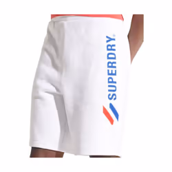 Short Superdry Sportstyle Homme Blanc