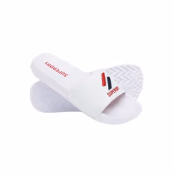 Claquette Superdry Core pool slide Homme Blanc