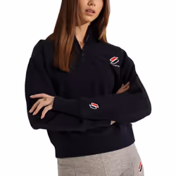 Haut zippé 1/4 femme Superdry Sportstyle Essential