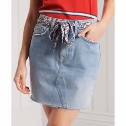 Mini-jupe en jean femme Superdry