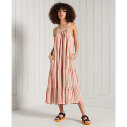 Robe brodée sans manches femme Superdry
