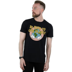 Disney - T-shirt BE KIND TO OUR PLANET - Homme (Noir)