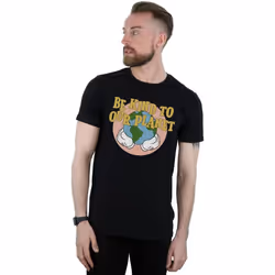 Disney - T-shirt BE KIND TO OUR PLANET - Homme (Noir)