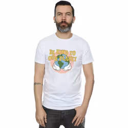 Disney - T-shirt BE KIND TO OUR PLANET - Homme (Blanc)