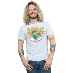 Disney - T-shirt BE KIND TO OUR PLANET - Homme (Gris chiné)