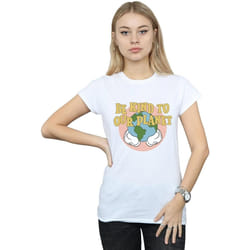 Disney - T-shirt BE KIND TO OUR PLANET - Femme (Blanc)