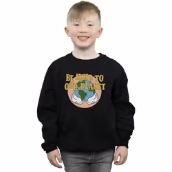 Disney - Sweat BE KIND TO OUR PLANET - Garçon (Noir)