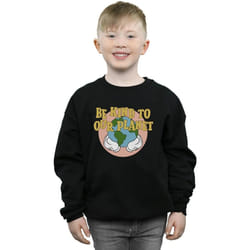 Disney - Sweat BE KIND TO OUR PLANET - Garçon (Noir)